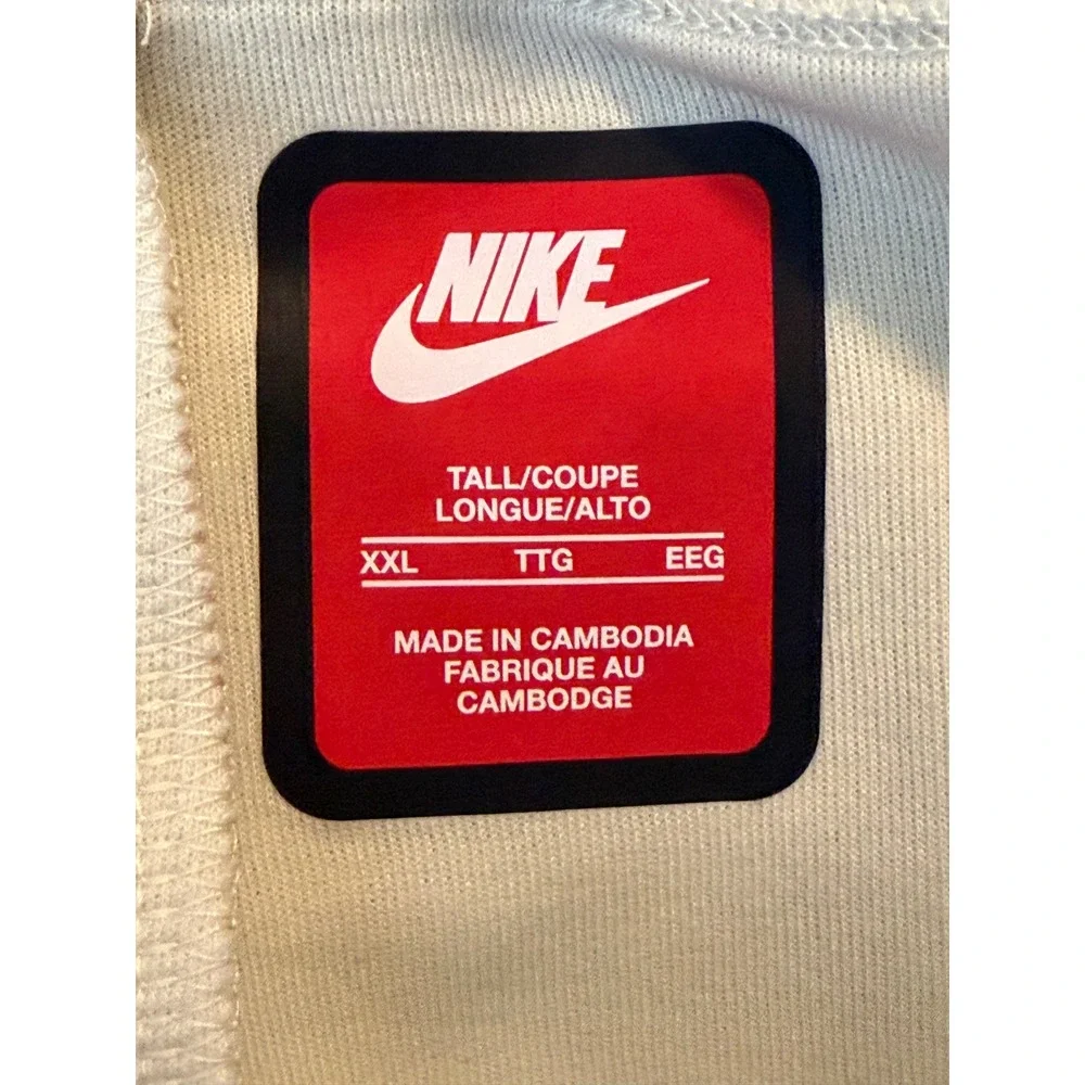 Nike Tech Fleece Joggers Men XXL‎ Tall Light Orewood Brown FB8002-020 Slim Fit